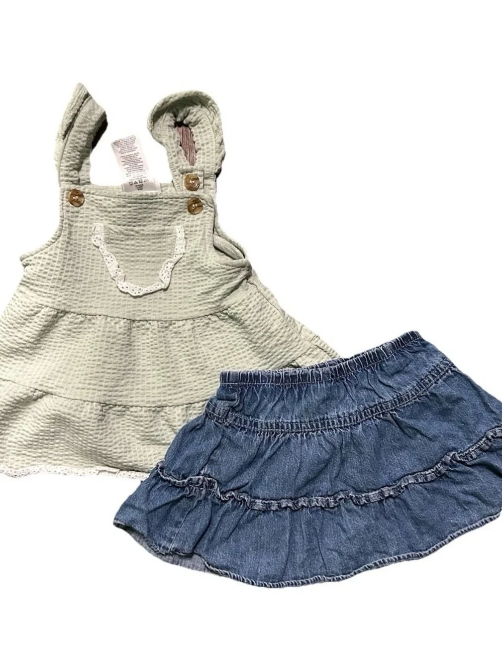 Toddler Girl Summer Clothing Shorts Tank Tops Romper Dress Size 18 Months